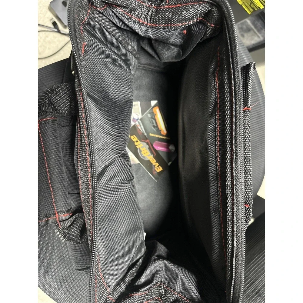 WORKPRO Tool Bag 14-inch Multi-pocket Tool Organizer w/Adjustable Shoulder Strap